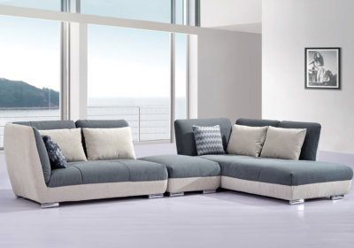 Salon d’Angle Sans Pouf Les Salons & Fauteuils reunion pas cher
