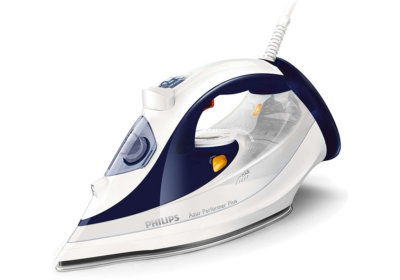 Fer à Vapeur Azur 2400W Blanc Bleu Philips (GC4506/20) Les Petits Électroménagers reunion pas cher