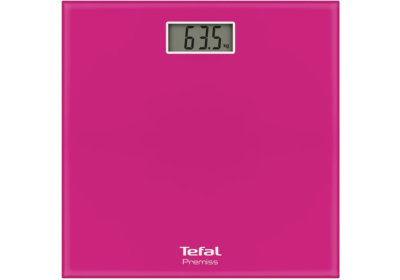Pèse Personne Tefal Premiss Fushia (PP1063V0) Les Petits Électroménagers reunion pas cher