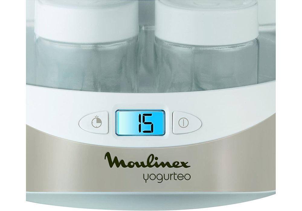 Yaourtière Numérique - Machine À Yaourt - Fonction Minuteur - 7 Bocaux