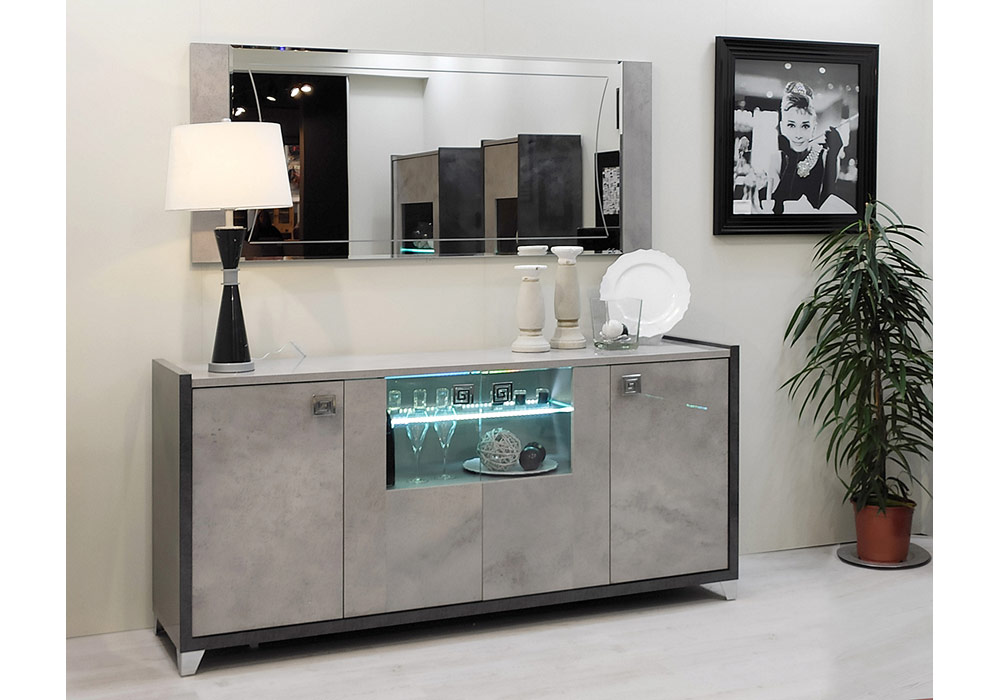 Miroir pour Buffet (Collection Hilton) - style contemporain - Kit-M