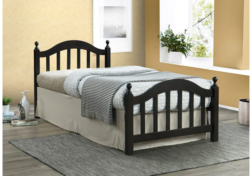 Lit en Bois d'Hévéa meuble de