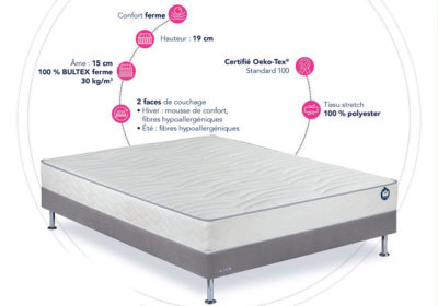 Matelas Bultex Orbite Les Matelas, Sommiers & Oreillers reunion pas cher