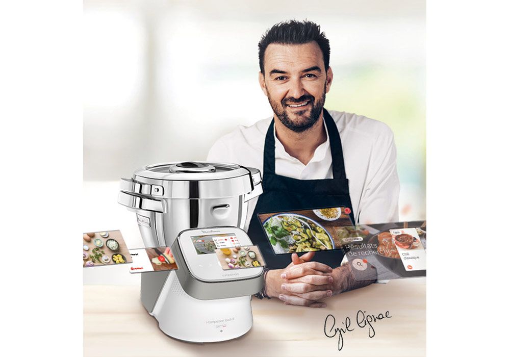 robot cuiseur Moulinex I-companion touch xl model HF938 (occasion , incomplet