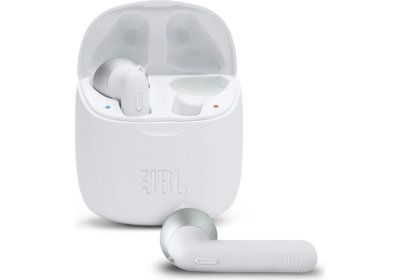 Écouteur Intra-Auriculaires Bluetooth JBL Blanc (TUNE225TWS) Mobiles / Tablettes / Casques & Écouteurs reunion pas cher