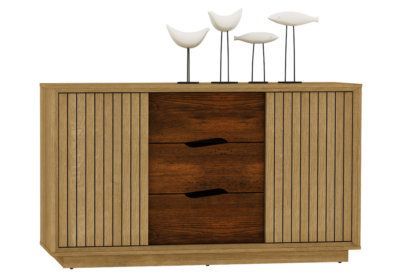Buffet 2 Portes 3 Tiroirs (Collection Ryuki) Les Meubles reunion pas cher
