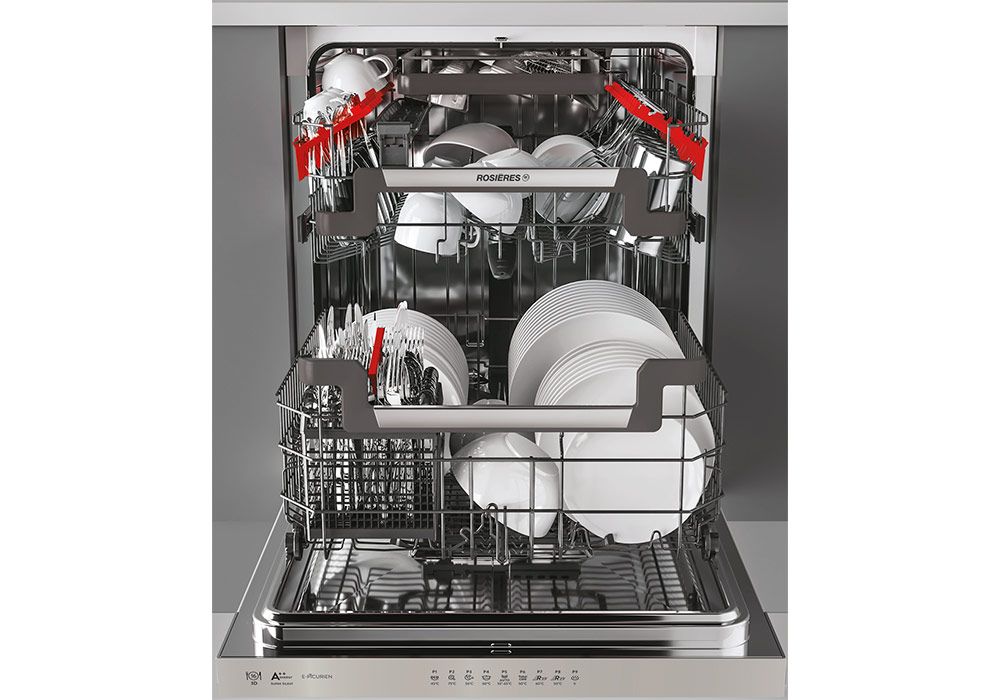Lave-Vaisselle 16 Couverts Intégrable Rosières (RDSN2D622PX) - Kit-M