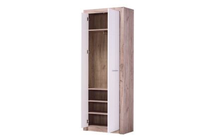 Armoire de Rangement 2 Portes Astor Les Chambres à Coucher reunion pas cher