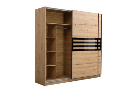 Armoire 2 Portes Coulissantes Galicia Les Chambres à Coucher Les meubles qu'on aime ! 2