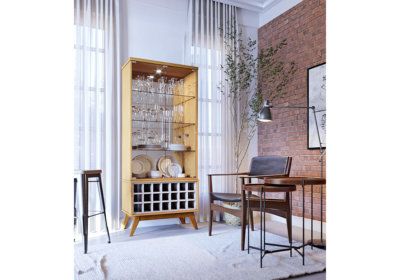 Vitrine 2 Portes PROMOS reunion pas cher