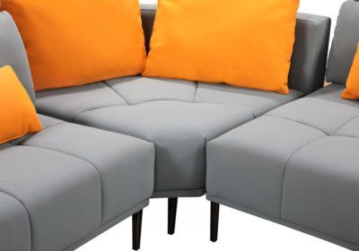 Salon d’Angle Design Modulable PROMOS reunion pas cher