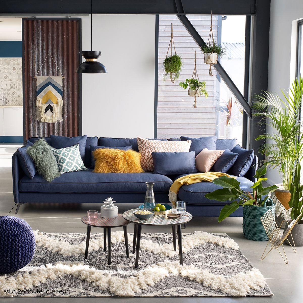 50 Nuances de Bleu à Adopter dans votre Salon