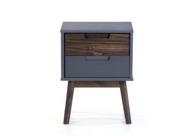 Chevet 2 Tiroirs (Collection Nussa) Les Armoires, Commodes & Chevets reunion pas cher