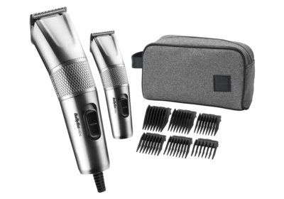 Pack Tondeuse Cheveux + Tondeuse Précision Steel Édition Babyliss (7755PE) Les Petits Électroménagers reunion pas cher