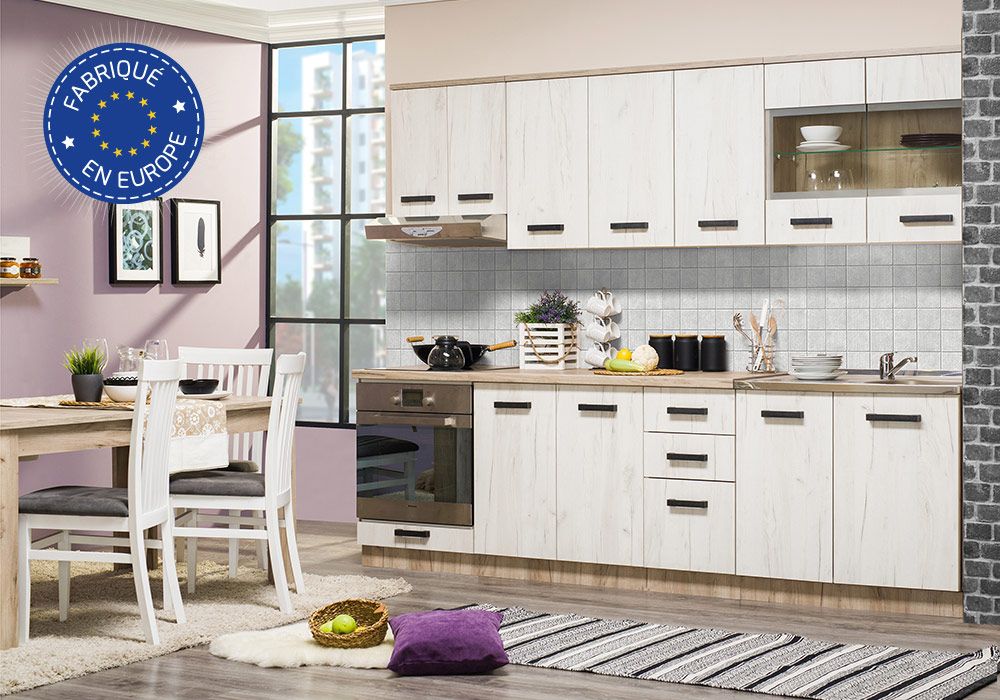 Commandez votre Ensemble de Cuisine Kent 260cm KitM