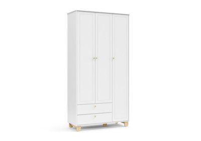Armoire 3 Portes 2 Tiroirs Zupy L'Espace Bébé reunion pas cher