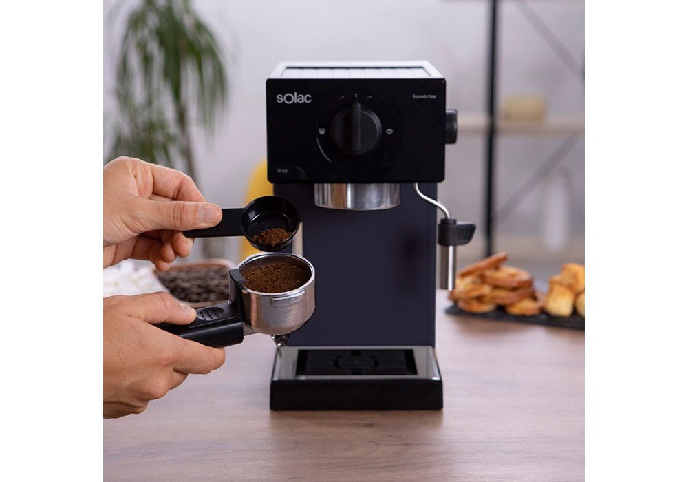 Cafetière Expresso Squissita Easy Solac (CE4502) - Kit-M