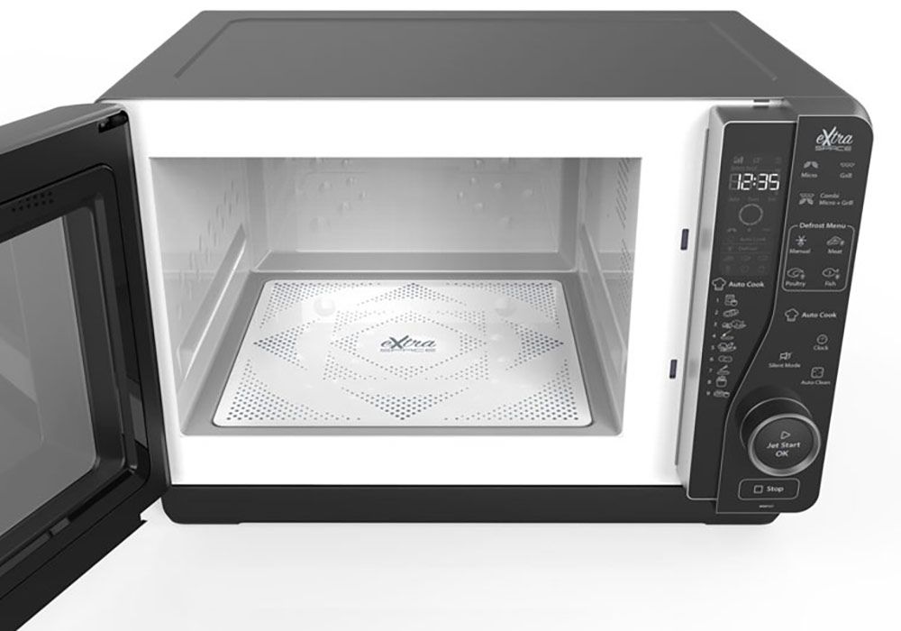 Micro ondes + Grill sans Plateau ExtraSpace Whirlpool (MWF421SL) KitM