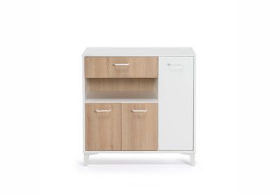 Meuble Bas Micro Onde 3 Portes 1 Tiroir Mylo Ensemble Cuisine reunion pas cher