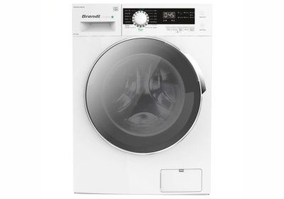Lave-Linge 10KG Hygiène+ Brandt (WFB104QW)² L'Électroménager reunion pas cher