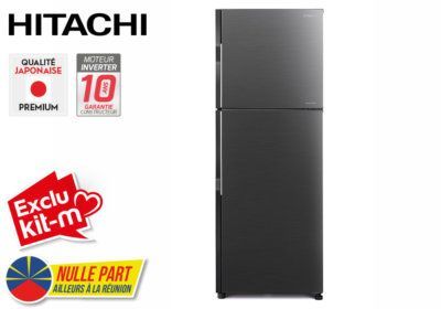 Réfrigérateur 2 Portes 203L Hitachi (RH241PRU0) Exclu Kit-M !!! reunion pas cher