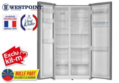 Réfrigérateur Américain 2 Portes Westpoint (WSN61E20.EWDX) Exclu Kit-M !!! reunion pas cher