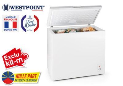 Congélateur Coffre 190L Westpoint (WBXN21F20) Exclu Kit-M !!! reunion pas cher