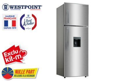 Réfrigérateur 2 Portes Westpoint (WRK-33F20.EWDI) Exclu Kit-M !!! reunion pas cher