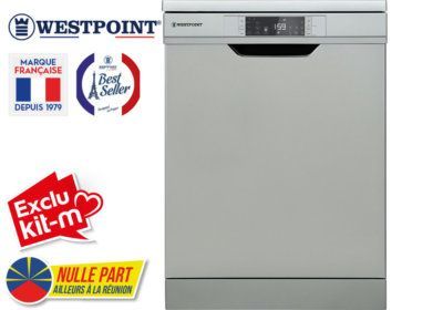 Lave-Vaisselle 15 Couverts Westpoint (WYI15D21DS) Exclu Kit-M !!! reunion pas cher