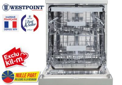 Lave-Vaisselle 15 Couverts Westpoint (WYI15D21DS) Exclu Kit-M !!! reunion pas cher