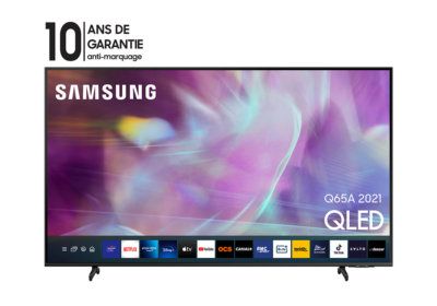 QLED TV 4K HDR 10+ 190CM Samsung (QE75Q65A) Les Téléviseurs reunion pas cher