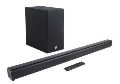 Barre de Son 2.1 + Caisson de Basse Extra Bass JBL (SB160) Les Barres de Son, Enceintes & Radios Les meubles qu'on aime !