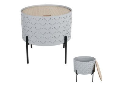 Table d’Appoint Coffre en Bois Les Inspirations Déco reunion pas cher