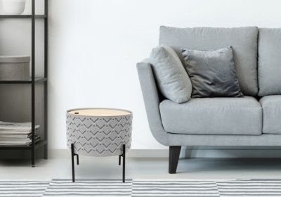 Table d’Appoint Coffre en Bois Les Inspirations Déco reunion pas cher