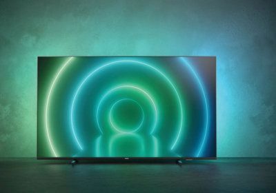TV LED Ambilight 4K 50″126cm Philips (50PUS7906) LES BONNES AFFAIRES reunion pas cher
