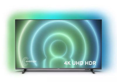 TV LED Ambilight 4K 50″126cm Philips (50PUS7906) LES BONNES AFFAIRES reunion pas cher