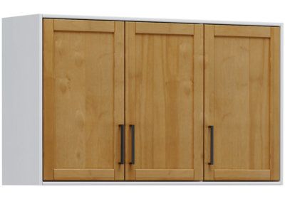 Meuble Haut 3 Portes 120cm (Collection Cristal) Les Meubles de Complément reunion pas cher