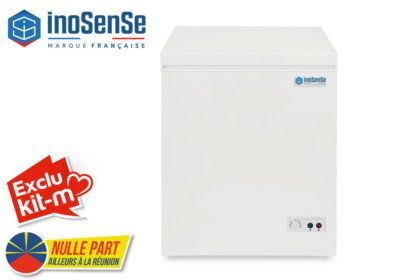 Congélateur Coffre 119L Inosense (INOCS1150) Exclu Kit-M !!! reunion pas cher