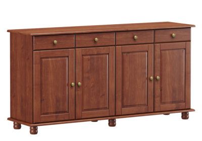 Buffet Bas 4 Portes 4 Tiroirs (Collection Rubi) Les Meubles Les meubles qu'on aime !