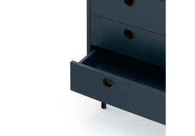 Commode 1 Porte 4 Tiroirs Teulat Punto La Chambre reunion pas cher