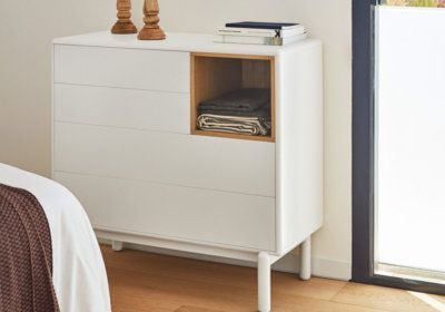 Commode 4 Tiroirs Teulat Corvo La Chambre reunion pas cher