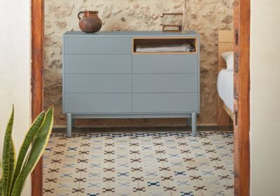 Commode 7 Tiroirs Teulat Corvo La Chambre reunion pas cher