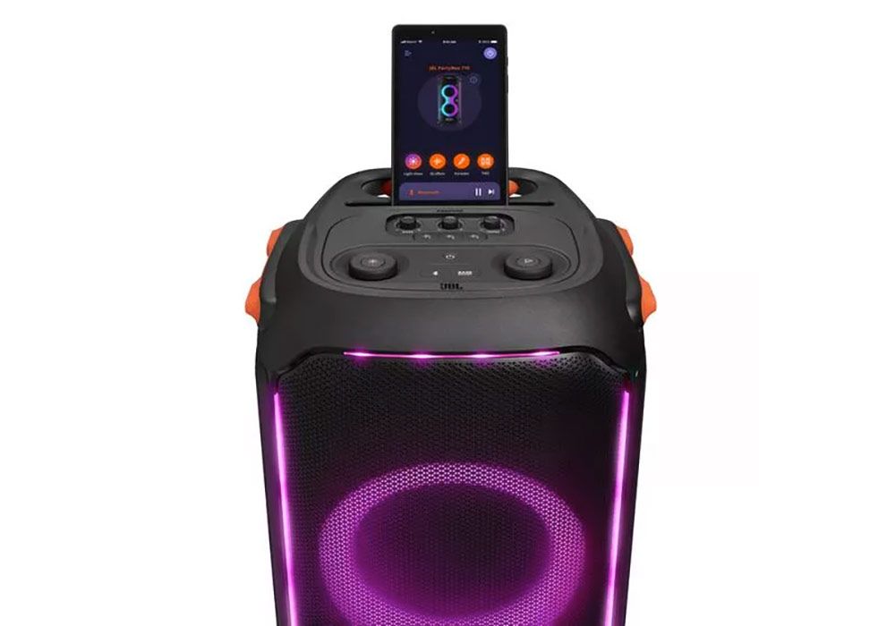 Enceinte Sono DJ PARTYBOX 710 JBL - 800Watts, effets lumineux - Kit-M