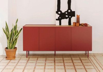 Buffet Bas 4 Portes 3 Tiroirs Teulat Arista LES BONNES AFFAIRES reunion pas cher