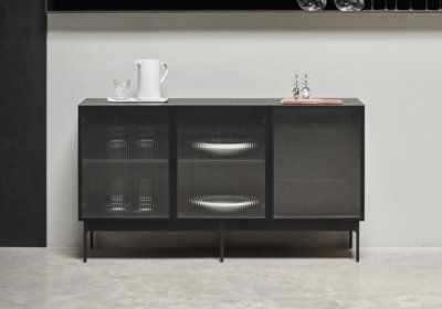 Buffet Bas 3 Portes 3 Tiroirs Teulat Blur LES BONNES AFFAIRES reunion pas cher