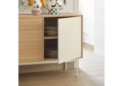 Buffet Bas 1 Porte 3 Tiroirs Teulat Yoko LES BONNES AFFAIRES reunion pas cher
