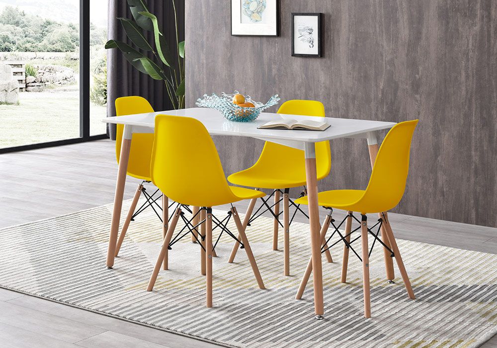 ADRIAN-120-+-TOWER-1+4 ensemble table et chaise scandinave savannah la réunion