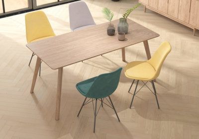 Lot de 6 Chaises Scandinave Becky Les Chaises reunion pas cher