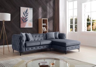 Salon d’Angle Chesterfield Middleton Les Salons & Fauteuils reunion pas cher