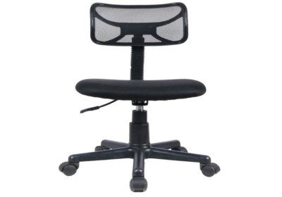 Chaise Dactylo Moricone Noir Les Bureaux reunion pas cher